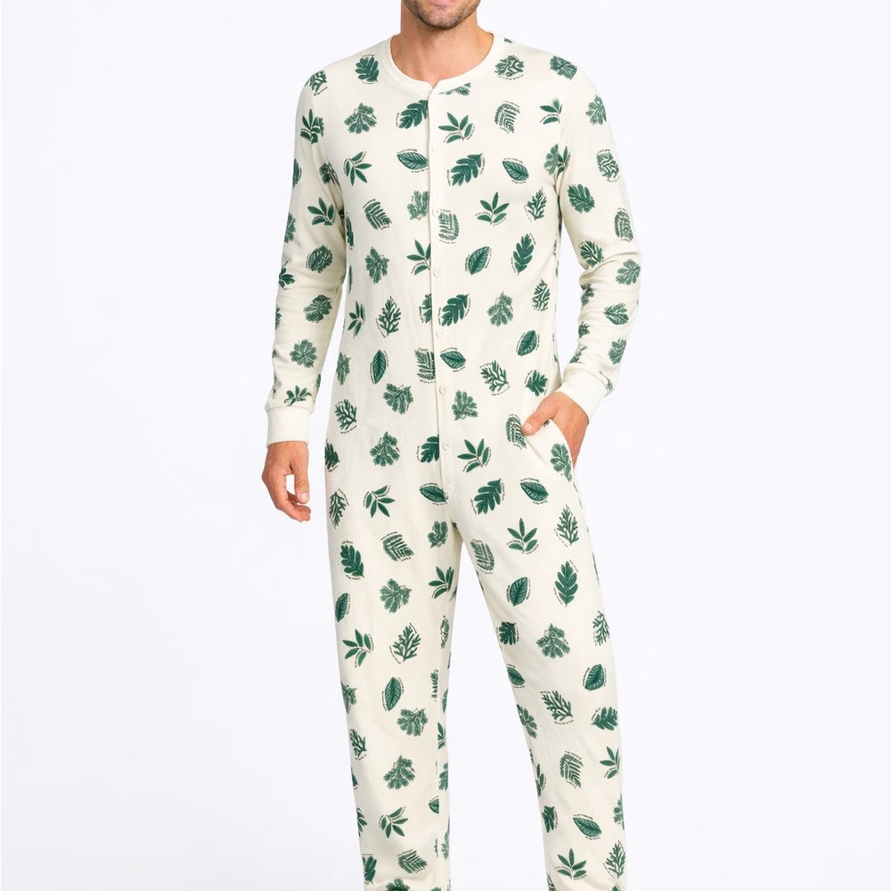 Drake General Store “Of Canada Foliage” Adult Onesie – Size Small